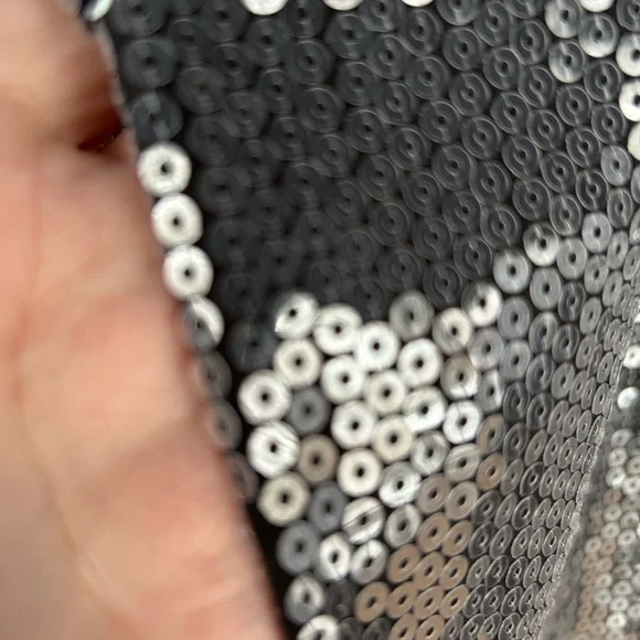 FP Movement by Free People Black and Silver Run Off Tee Size M - Picture 9 of 9